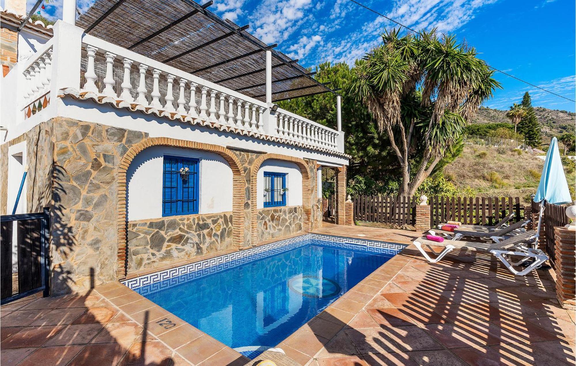 Amazing Home In Frigiliana With Kitchen Exteriör bild
